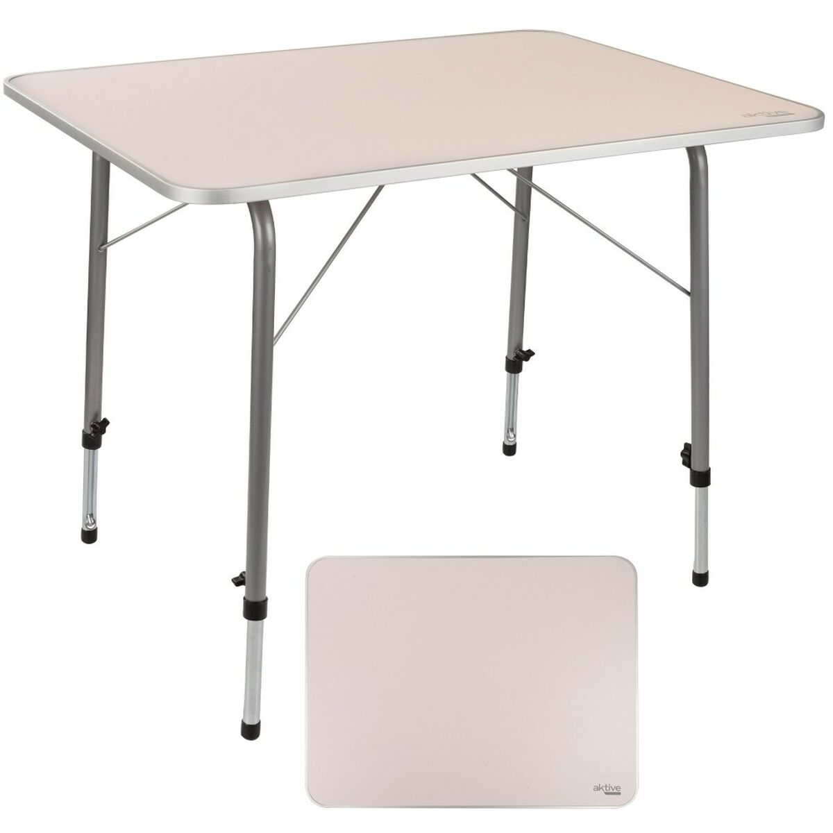 Table Aktive Foldable Camping 80 x 69 x 60 cm-0