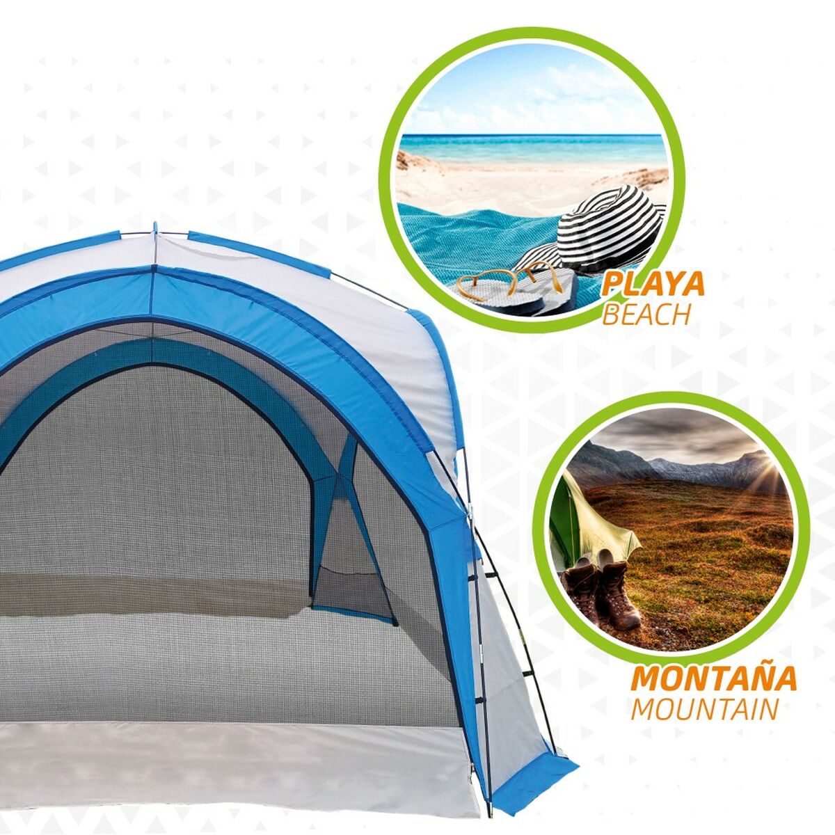 Beach Tent Aktive Mosquito net Camping 350 x 260 x 350 cm-0