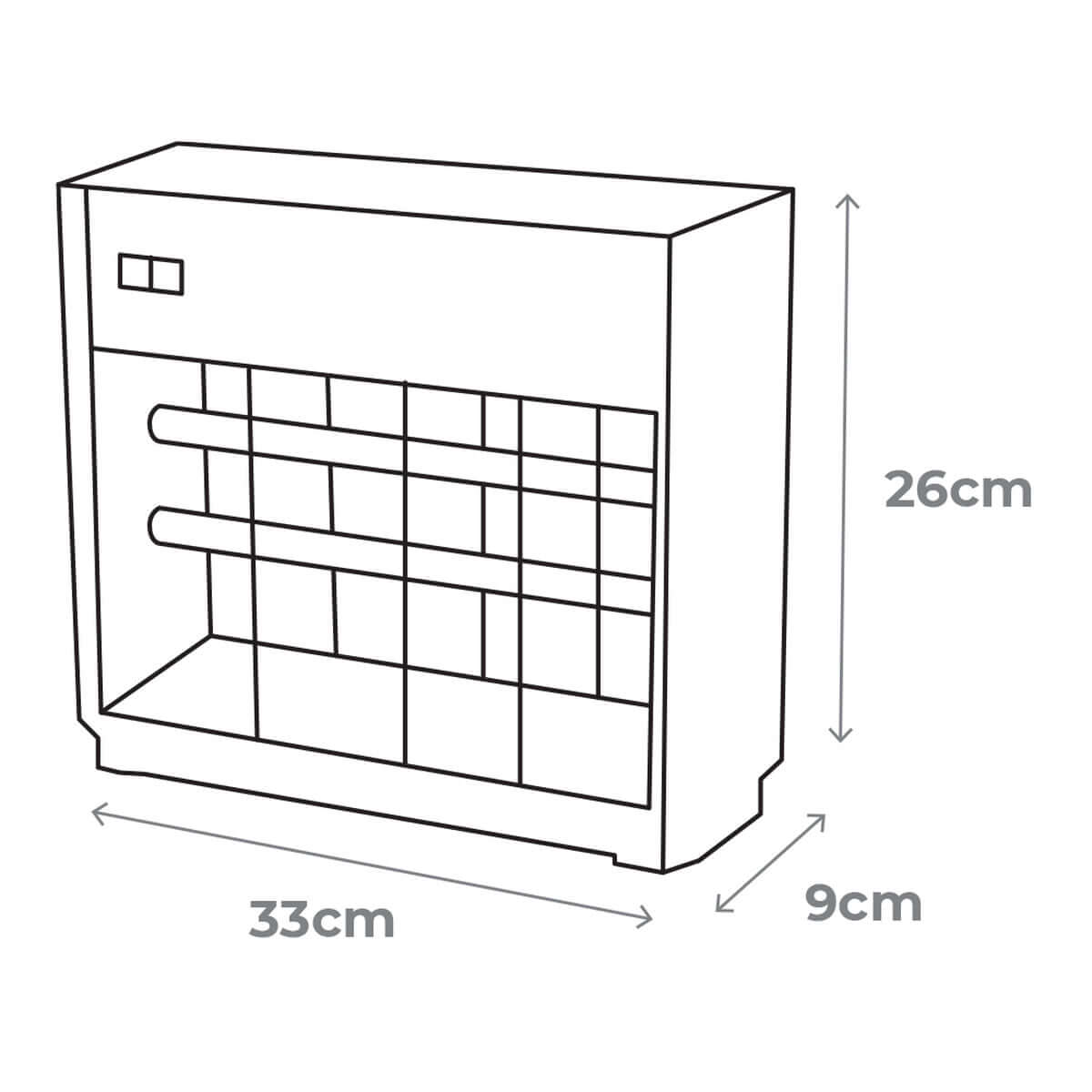 Electric Mosquito Repellent EDM Silver (33 x 9 x 26 cm)-0