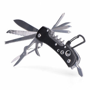 Multi-purpose knife EDM 08556 Kilimanjaro Black Snap hook-0