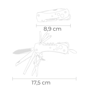 Multi-purpose knife EDM 08556 Kilimanjaro Black Snap hook-1