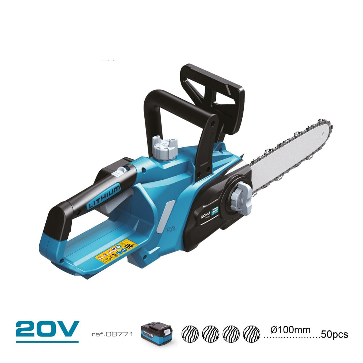 Battery Chainsaw Koma Tools 20 V-6