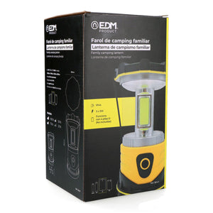 LED Lantern EDM 36147 Yellow 9 W 1200 Lm Classic Camping-3