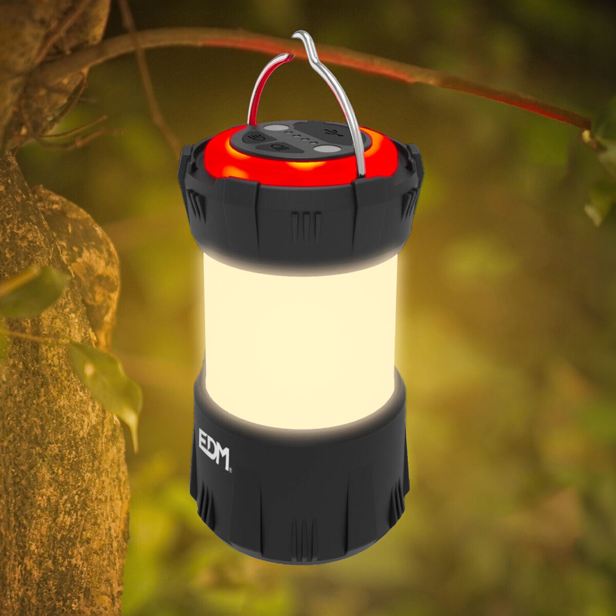 Lantern EDM 36148 4 W 250 Lm 160 lm Camping Multifunction-0