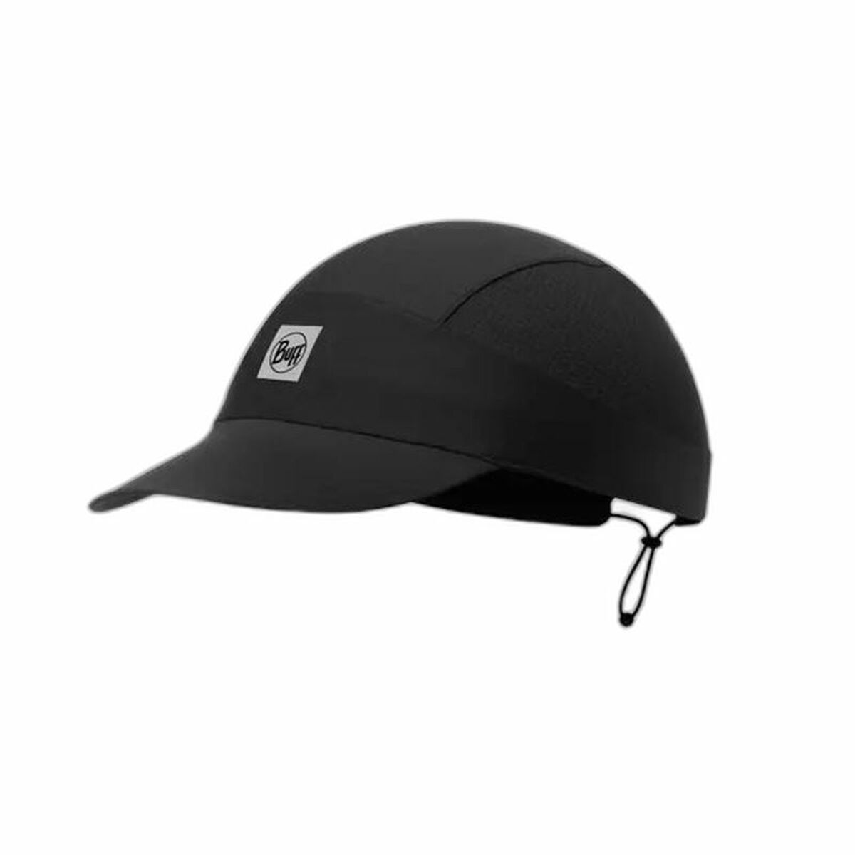 Sports Cap Trail Buff  Solid  Black-0