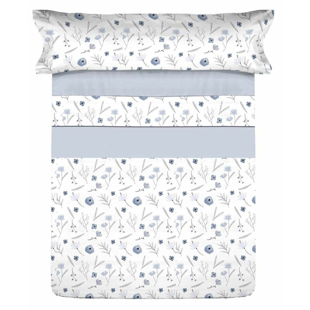 Bedding set Tejidos Reina Blue King size-0