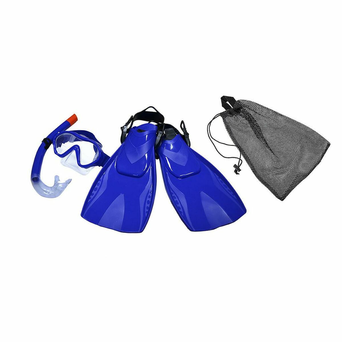 Diving Goggles with Snorkle and Fins Eqsi Children's-0