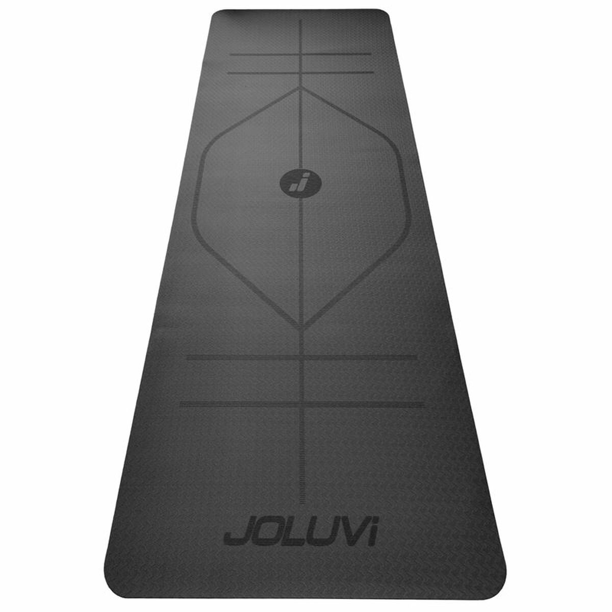 Joluvi Align Black airbed - outdoor camping product for adults, perfect for adventures. Available at revlando.com.