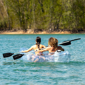 Inflatable Transparent Kayak with Accessories Paros InnovaGoods 312 cm 2 places-8