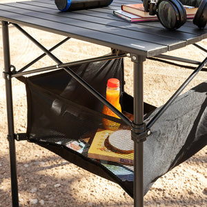 Folding Camping Table with Basket and Cover Folble InnovaGoods-13