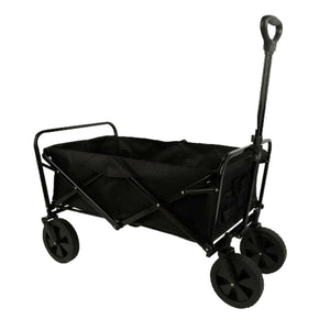 Marbueno Folding Multi-Purpose Trolley Steel 150 KG Black Garden Beach Camping 86X50X59 cm-0