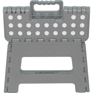 Marbueno Folding Stool Plastic Assorted Color 31.5x25x22 cm Garden 10533-2