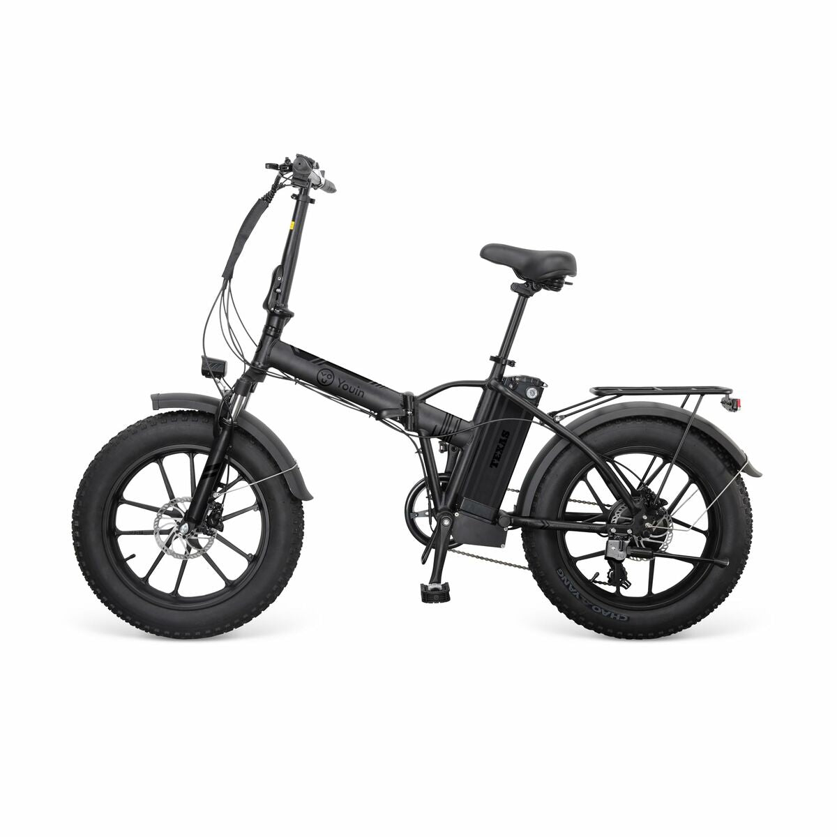 Electric Bike Youin BK1201B TEXAS II Black 250 W 10400 mAh 20"-0