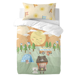 Pillowcase HappyFriday Happynois Camping Multicolour 50 x 75 cm-1