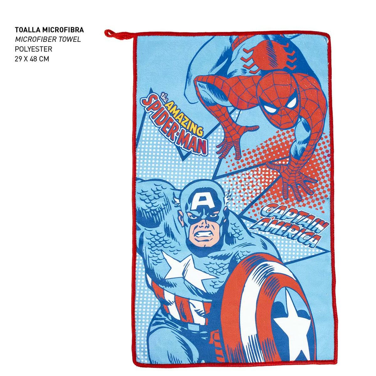Child's Toiletries Travel Set The Avengers Blue 23 x 15 x 8 cm 4 Pieces-0