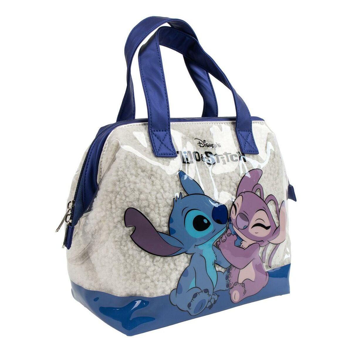 Travel Vanity Case Stitch Blue 100 % PVC 23 x 20 x 13 cm-0