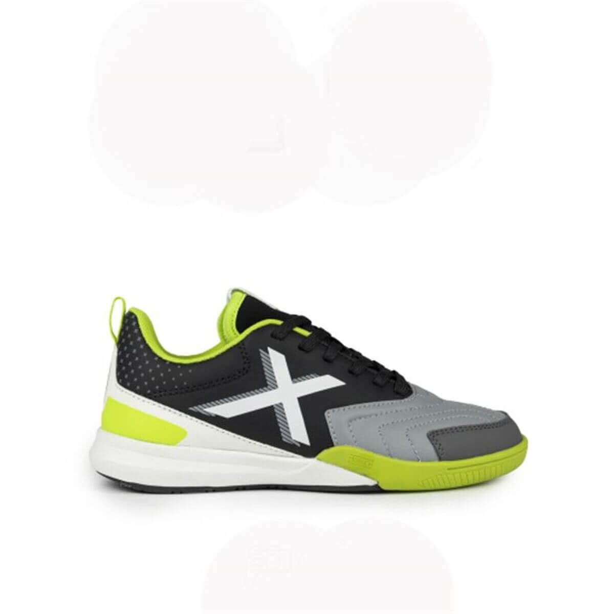 Children's Indoor Football Shoes Munich Rondito Kid Elastic Yellow Black-0