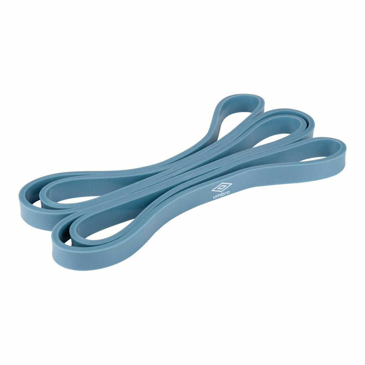 Blue Umbro Elastic Fitness Band 15 kg for outdoor fitness and camping adventures available at revlando.com.