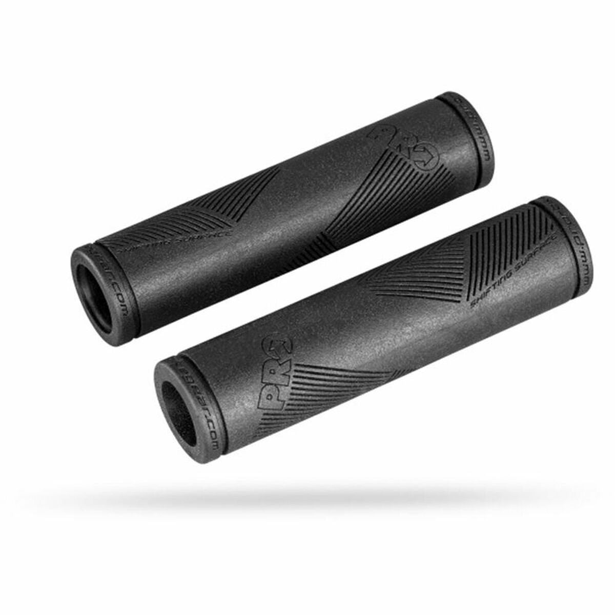 Bicycle grips Shimano 838 in black, ideal for outdoor adventures and camping, available at revlando.com.