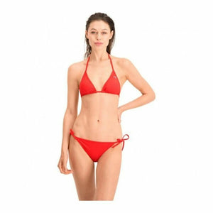 Women’s Bathing Costume Puma Swim Red-4