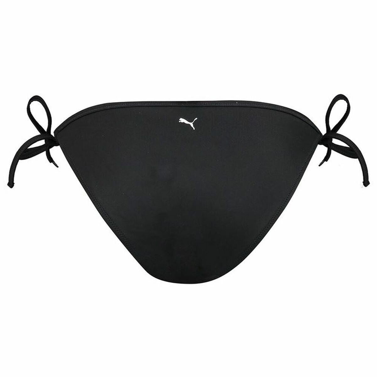 Black Puma swim panties with tie sides for outdoor adventures from revlando.com. Perfect for adults looking to stay active.