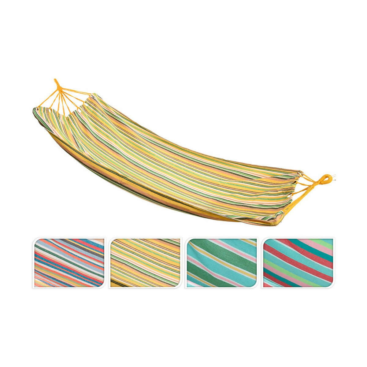 Hammock Striped 100 x 200 cm-0