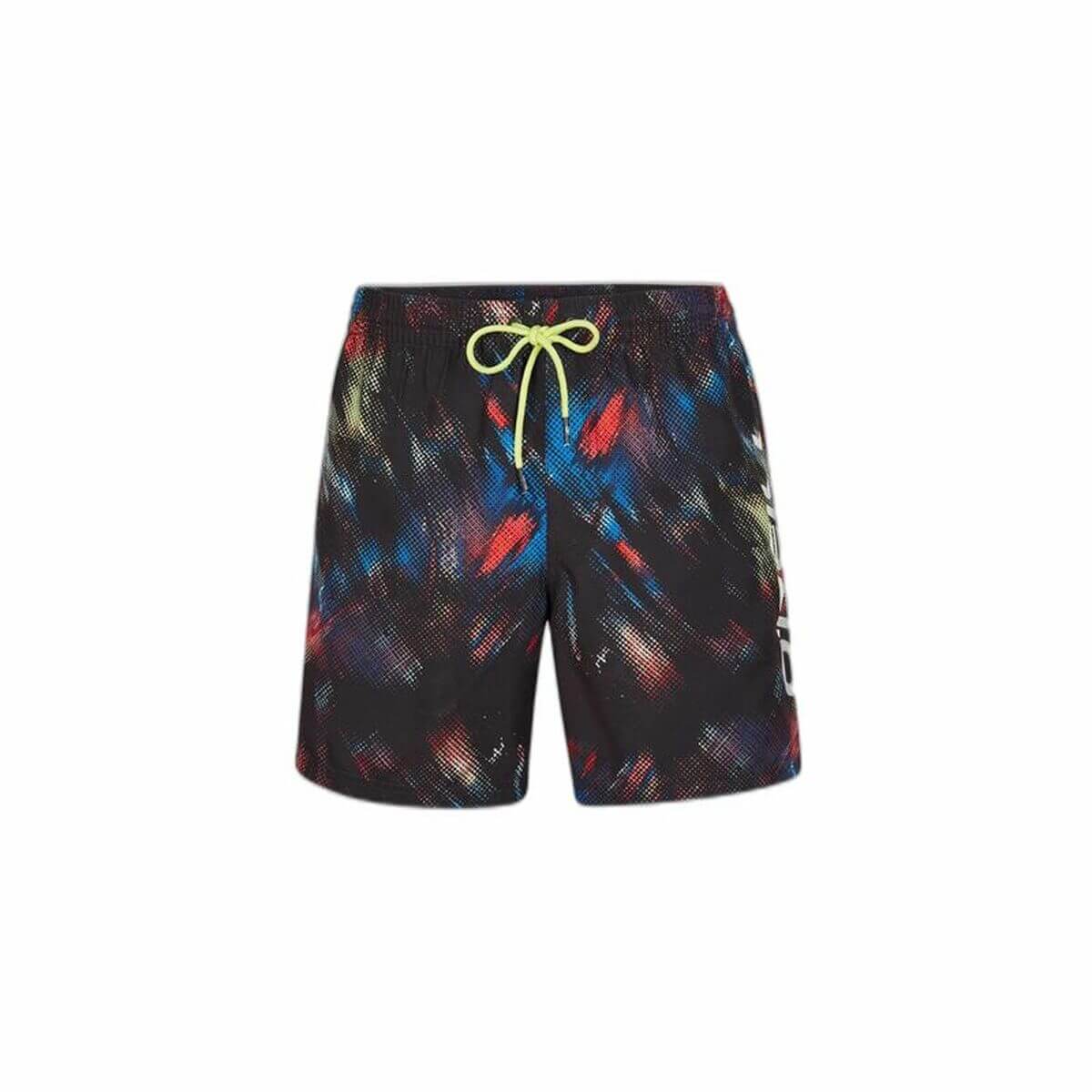 Men's O'Neill Cali 16" black bathing costume, ideal for outdoor adventures and camping, available at revlando.com.