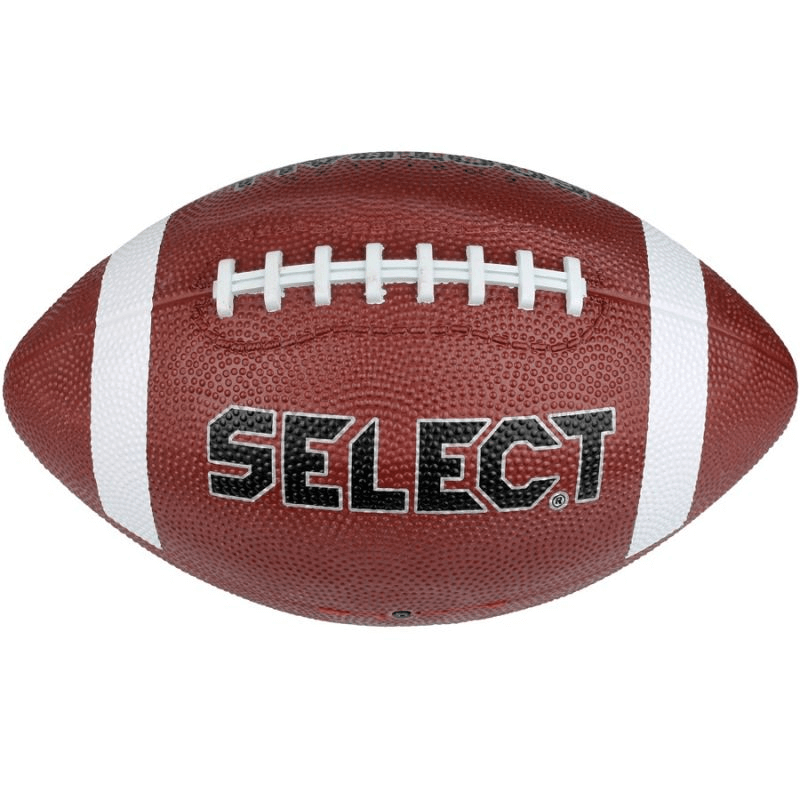 Select Premium Rugby Ball - Official Size, High Quality Durable Synthetic Material, Brown