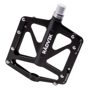 Radvik Rindal Bicycle Pedals - Lightweight CNC Formed Aluminum, Durable, Universal Fit