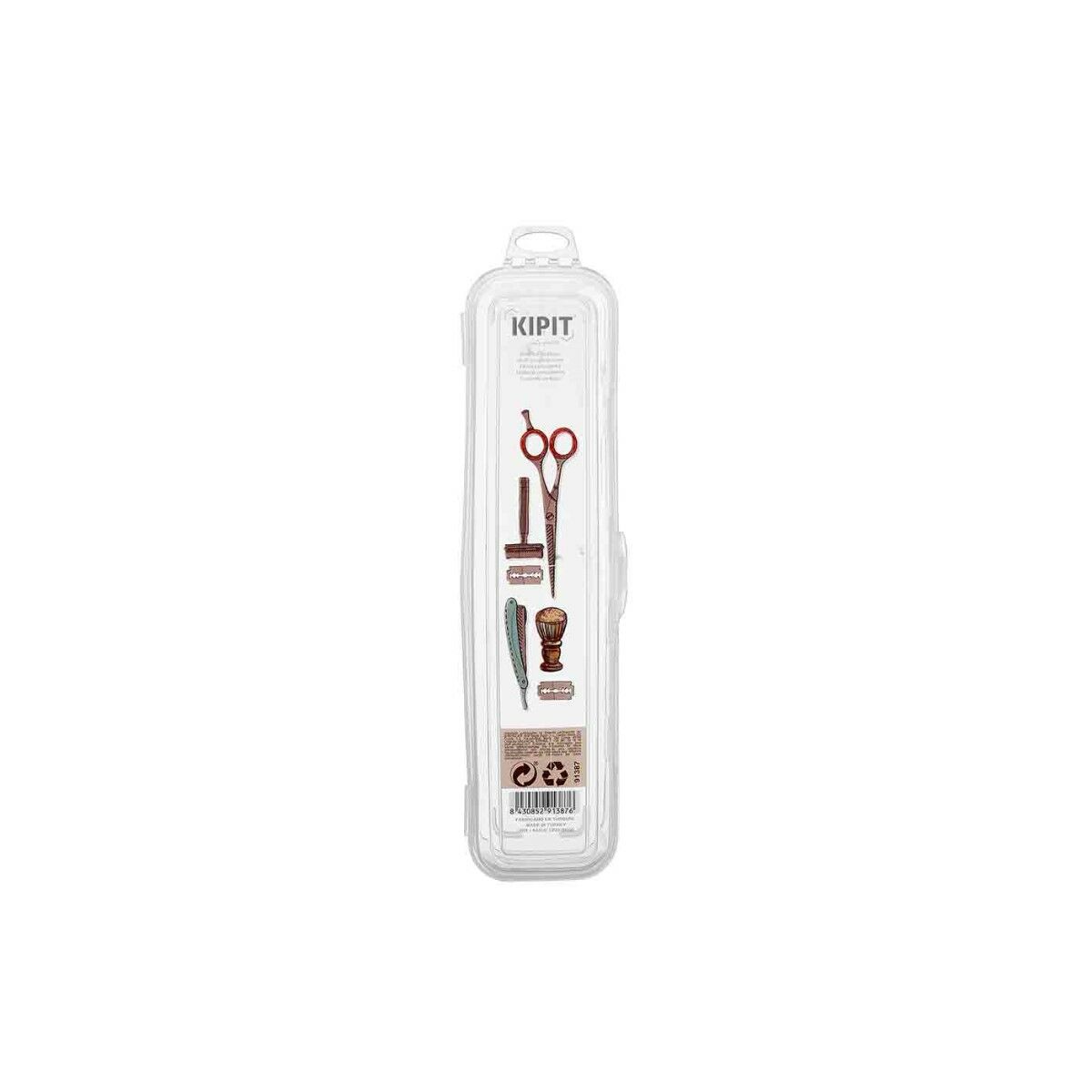 Case Kipit 2 Transparent Travel Shaving Set (48 Units)-0
