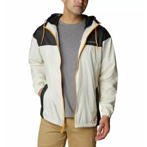 Windcheater Jacket Columbia Flash Challenger White-2