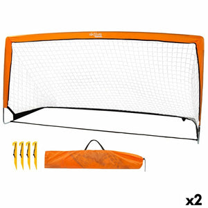 Football Goal Aktive 200 x 100 x 100 cm (2 Units)-0