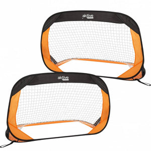 Set of 2 football goals Aktive 120 x 80 x 80 cm (2 Units)-4