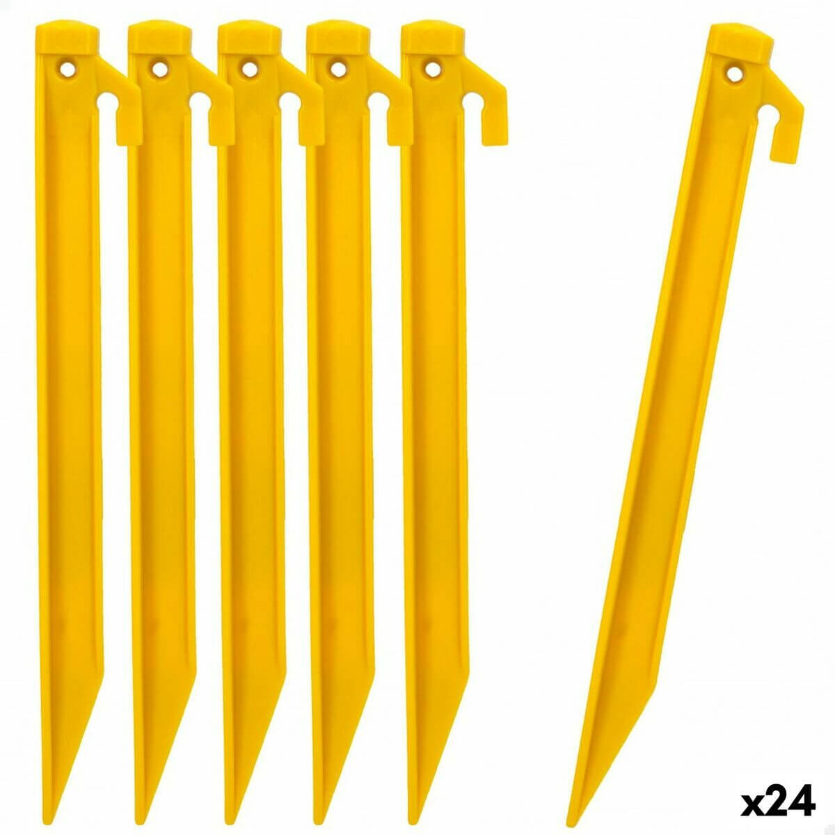 Camping peg Aktive 6 Pieces (24 Units)-0