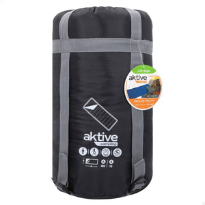 Sleeping Bag Aktive Polyester 170T 180 x 1,5 x 75 cm 6 Units-5