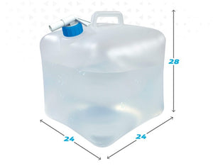 Water bottle Aktive Polyethylene 15 L 24 x 28 x 24 cm (12 Units)-1