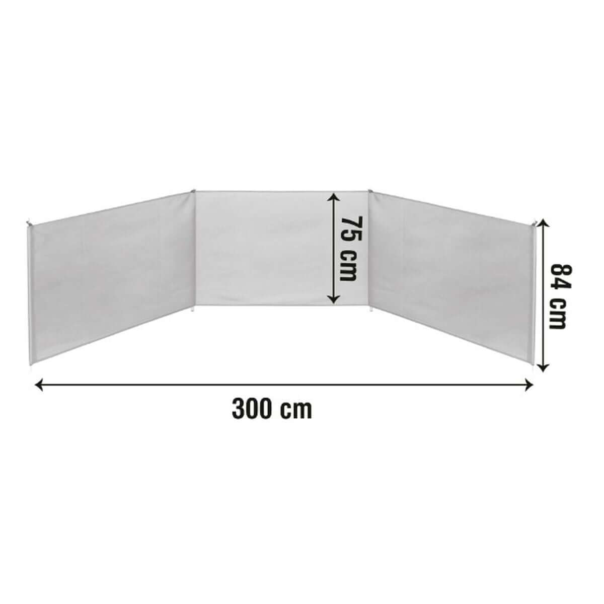 Beach Windscreen Aktive 300 x 84 x 2 cm 300 x 85 x 2 cm-0