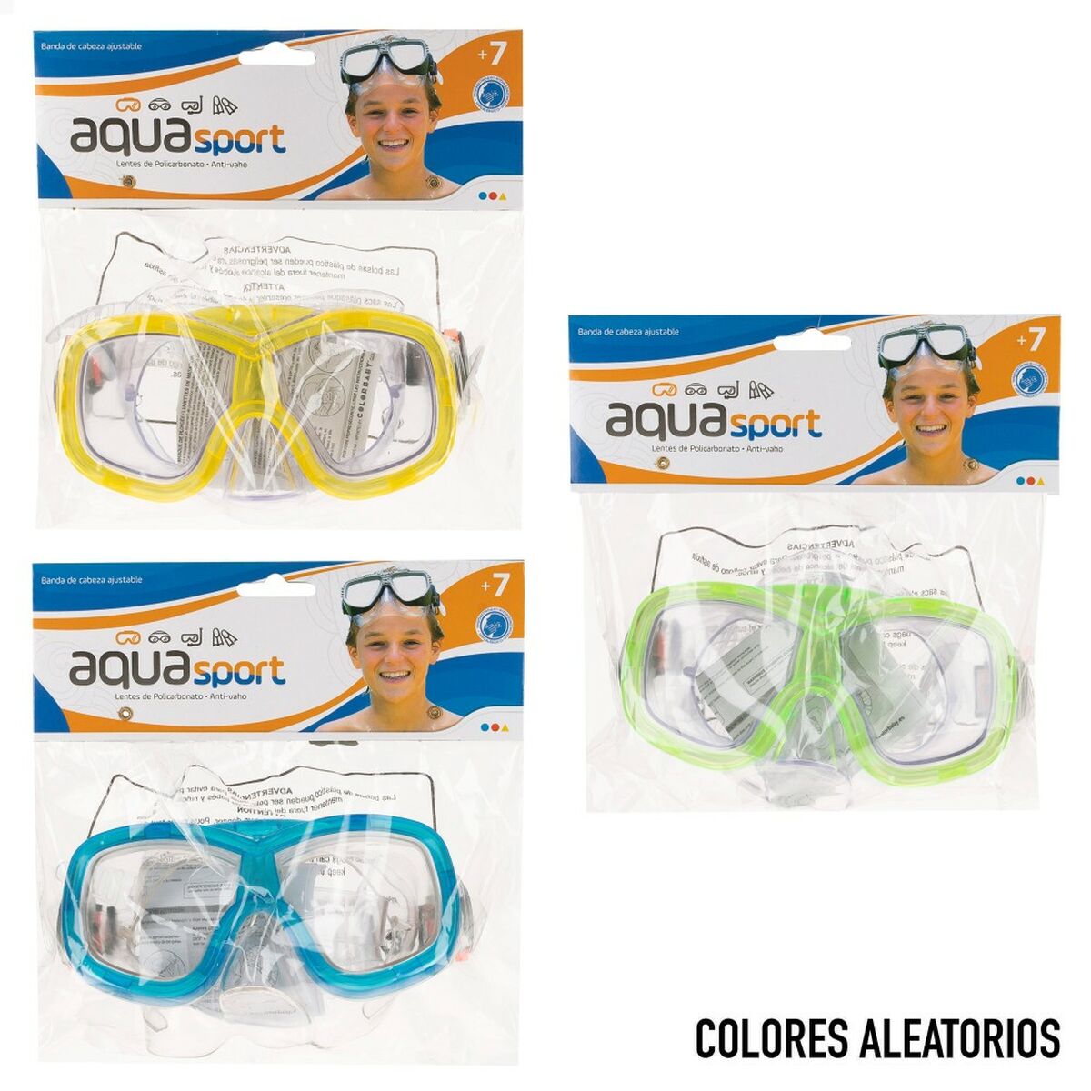 Diving Mask AquaSport (12 Units)-0