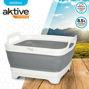 Sink Aktive Foldable 8,5 L Camping 30,5 x 20 x 30 cm 6 Units-5