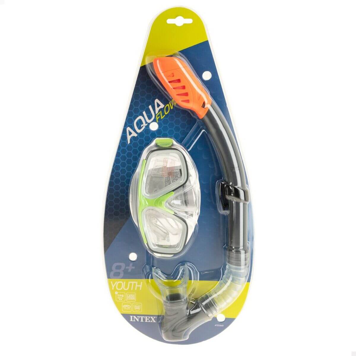 Snorkel goggles and tube for children by Intex, perfect for camping and water activities on revlando.com.