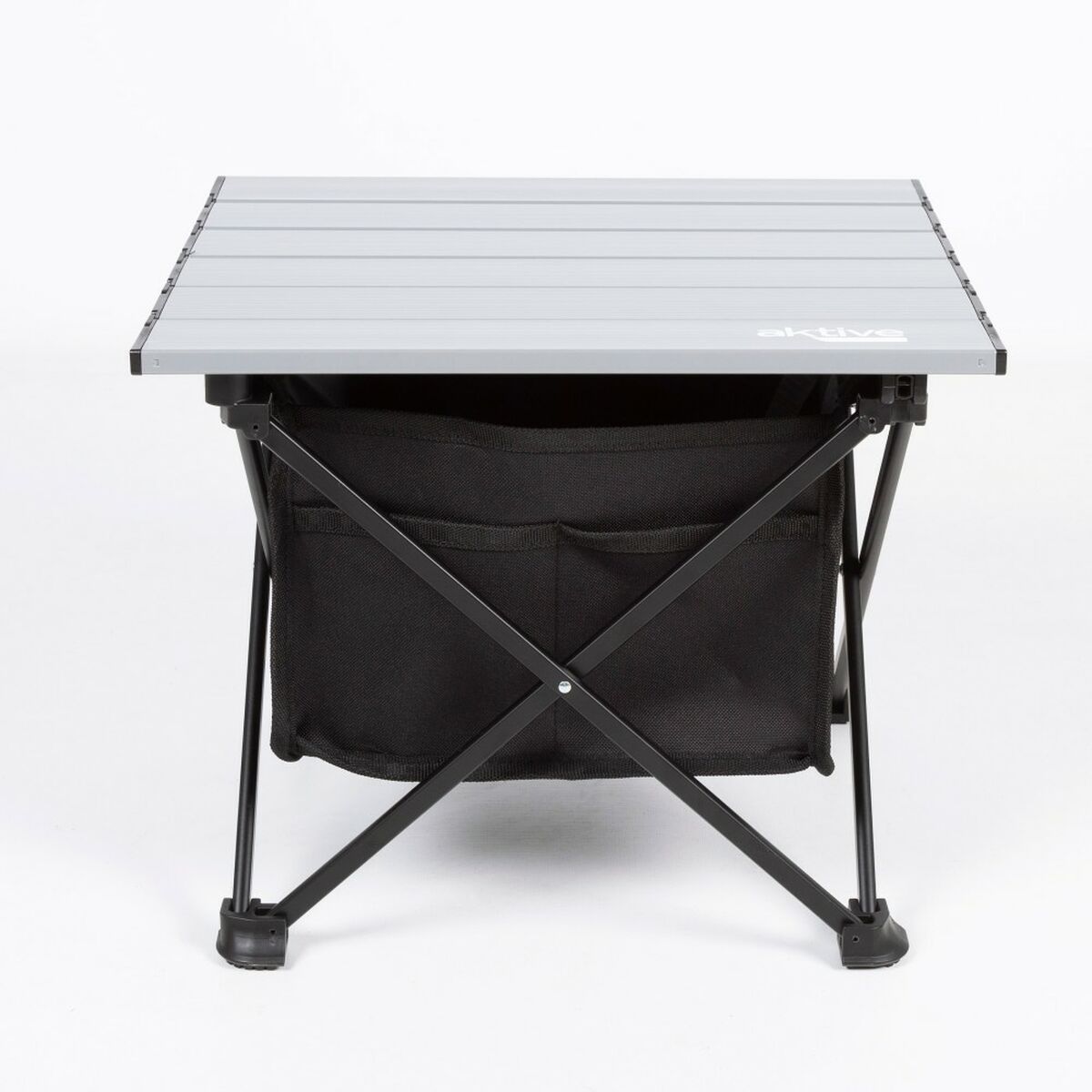 Folding Table Aktive Camping Pocket 38 x 30 x 34 cm (2 Units)-4