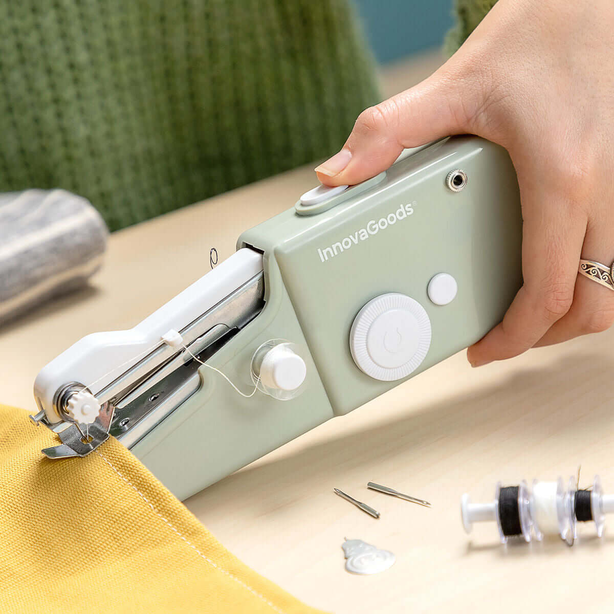 Portable Travel Handheld Sewing Machine Sewket InnovaGoods-0
