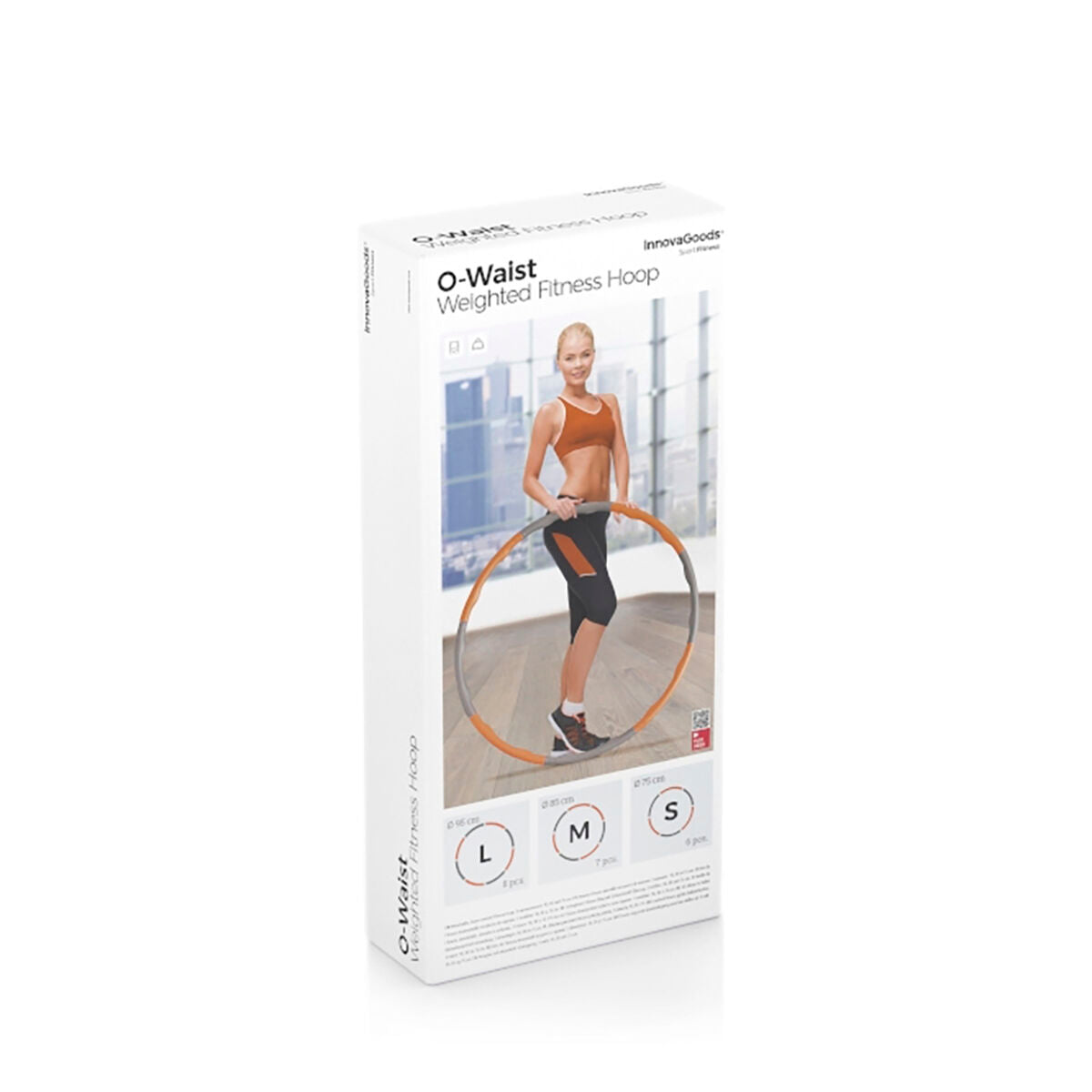 Detachable Foam-covered Fitness Hoop O-Waist InnovaGoods-0