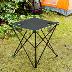 Folding Textile Camping Table with Cover Cafolby InnovaGoods-12