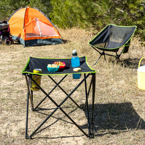 Folding Textile Camping Table with Cover Cafolby InnovaGoods-7