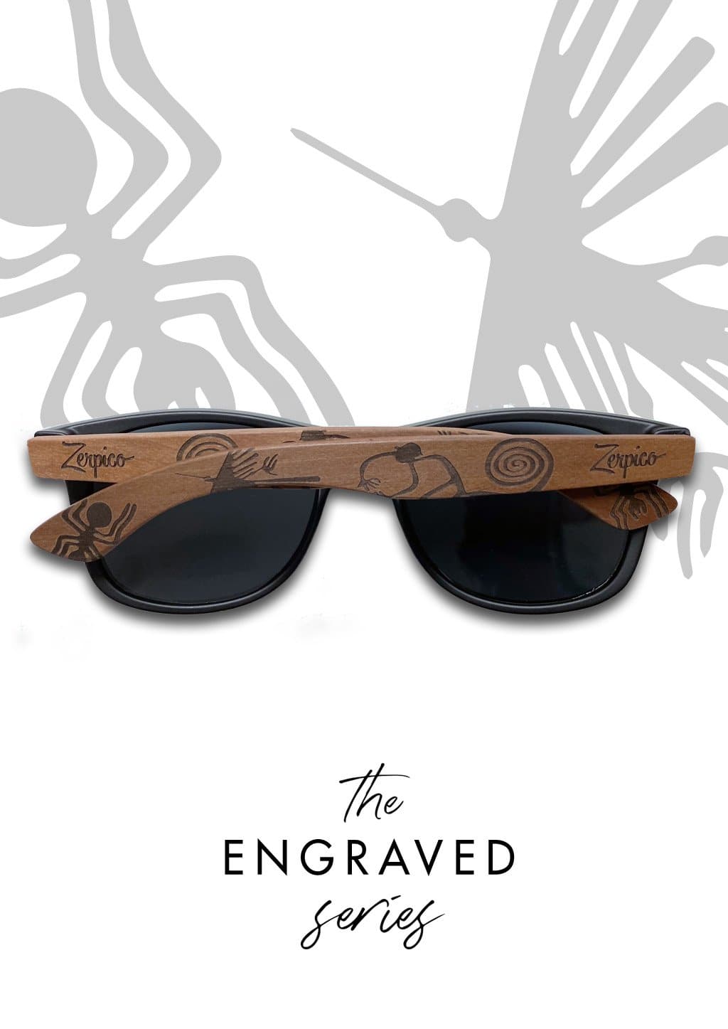 Eyewood | Engraved wooden sunglasses - Native-0