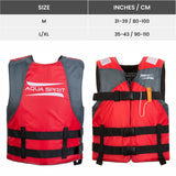 Aqua Spirit Life Jacket Lightweight & Comfortable For Watersport Activities like Paddle Boarding, Kayaking, Sailing and many more, Quick Release Clasp, CE Approved, 50N Buoyancy