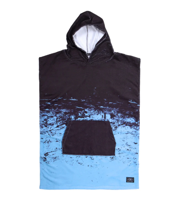 Poncho Ocean&Earth Youth Southside Hooded-0