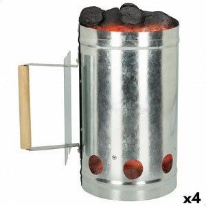 Barbecue Portable Aktive 16 x 27,5 x 16 cm (4 Units)-0