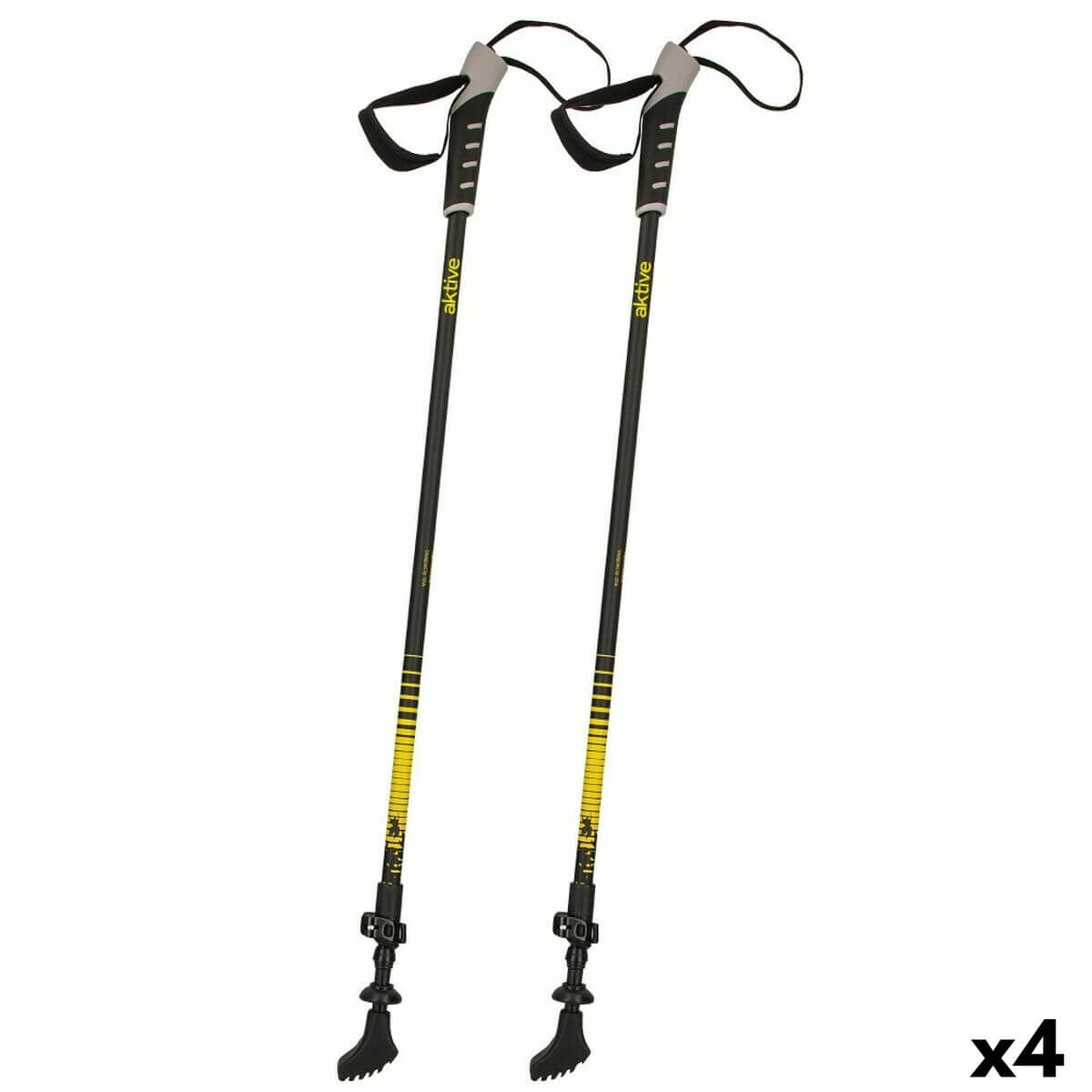 Trekking Stick Aktive 4,5 x 135 x 3 cm (4 Units)-0